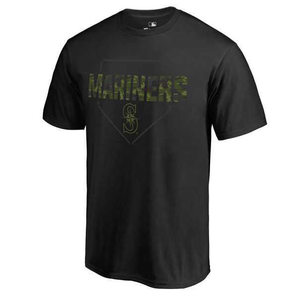 Men's Seattle Mariners Fanatics Branded Black Big & Tall Memorial Camo T-shirt FengYun,We sell and wholesale Men's Seattle Mariners Fanatics Branded Black Big & Tall Memorial Camo T-shirt FengYun on line form chian!